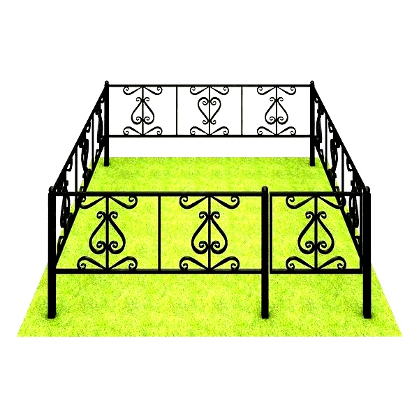 Ограда на могилу (53-124)