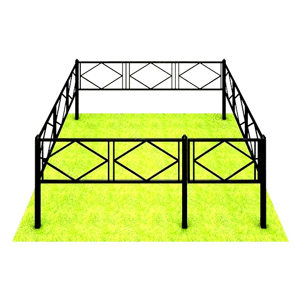 Ограда на могилу (53-192)