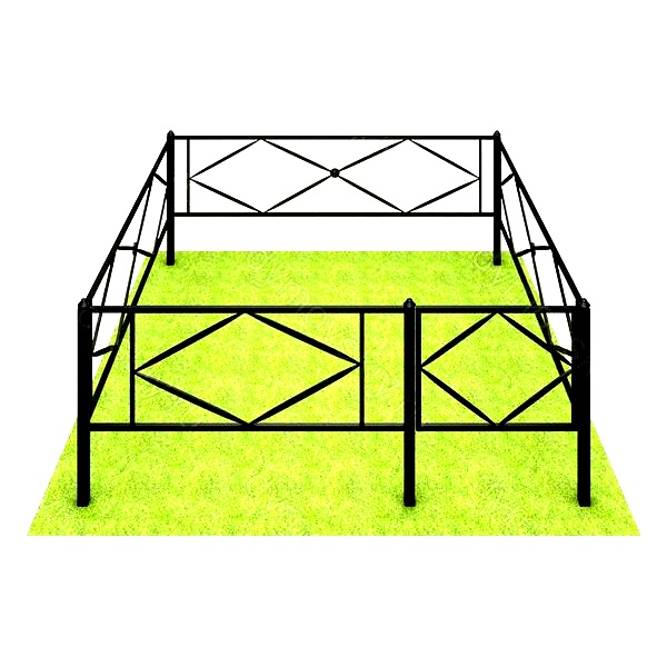 Ограда на могилу (53-414)